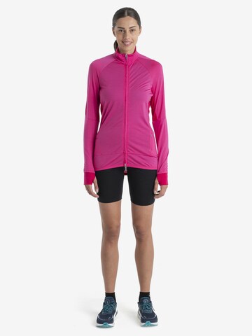 ICEBREAKER Sportsweatshirt 'ZoneKnit' i rosa