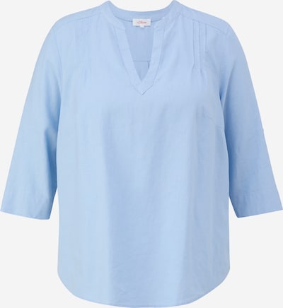 s.Oliver Red Label Plus Bluse in blau, Produktansicht