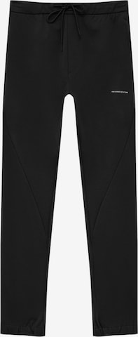 Pull&Bear Kalhoty – černá: přední strana
