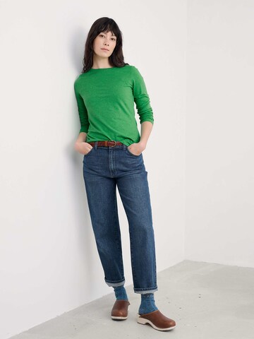 Seasalt Cornwall Shirt 'Easel' in Green