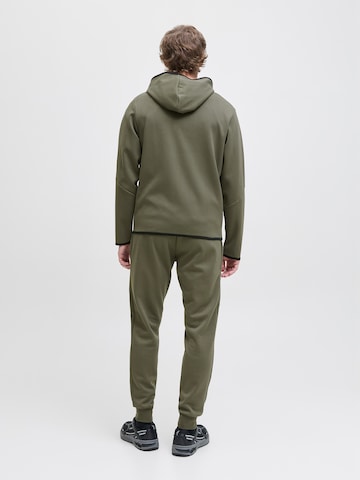 JACK & JONES - Tapered Pantalón 'JPSTWill JJFusion' en verde