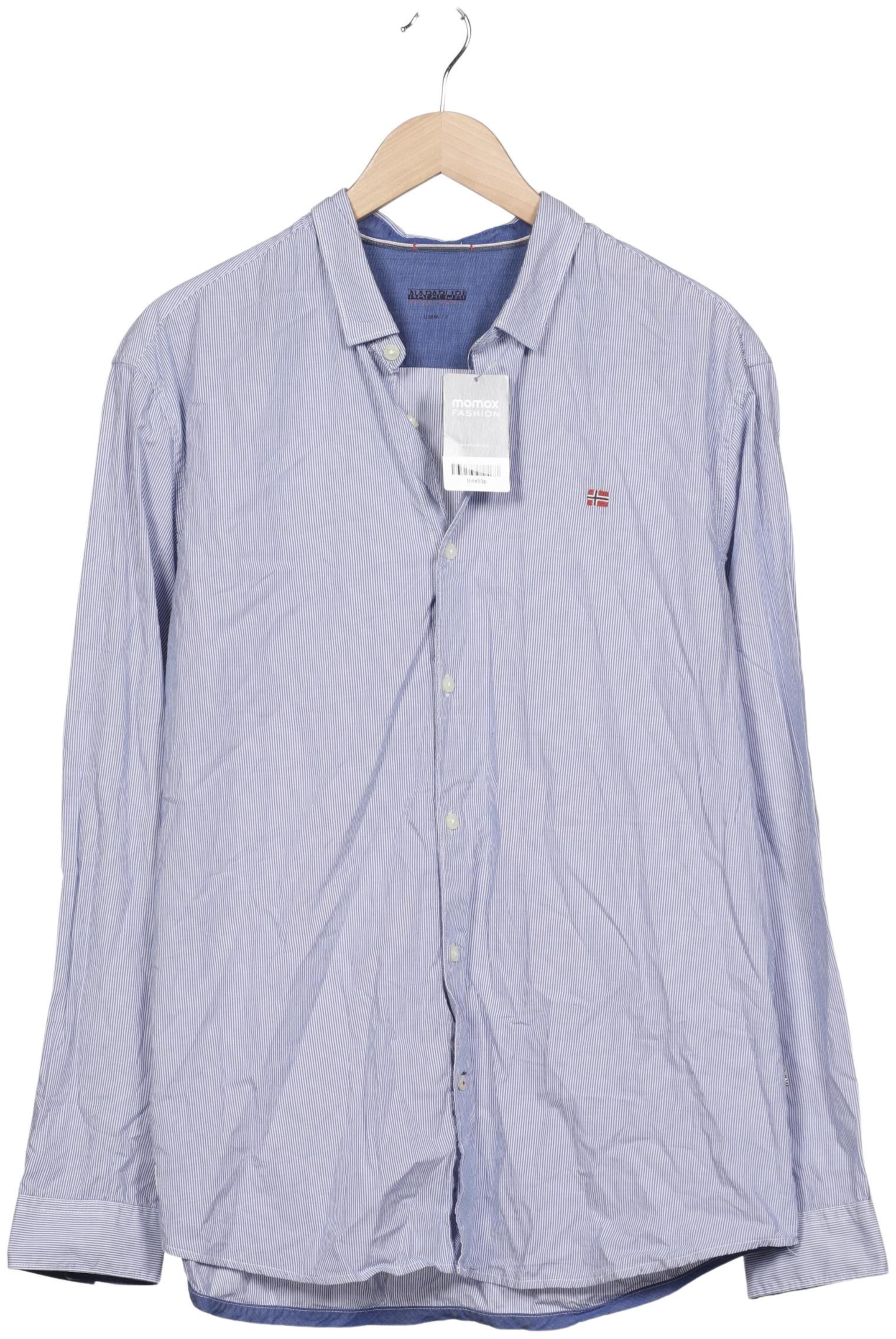 NAPAPIJRI Hemd XXL in Blau: Vorderseite