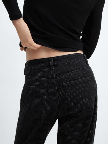 MANGO Regular Jeans 'Dioni' in Zwart