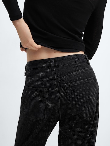 MANGO Regular Jeans 'Dioni' in Schwarz