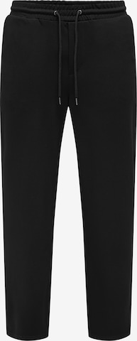 juoda Only & Sons Laisvas Kelnės 'ONSMARK': priekis
