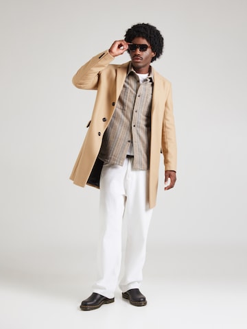 Coupe regular Chemise 'Davenport' Kronstadt en beige