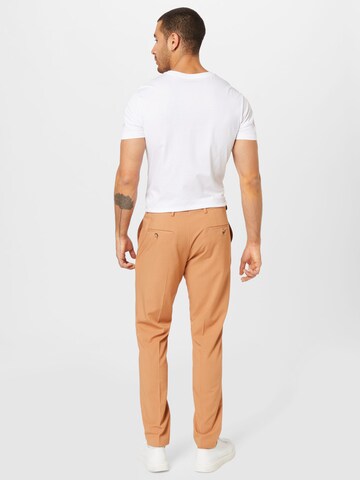 Coupe slim Costume 'LIAM' SELECTED HOMME en beige