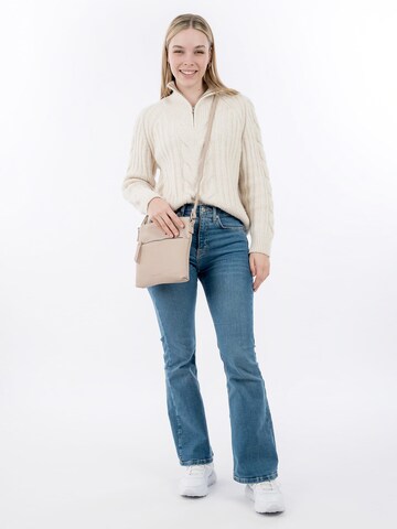 Sac bandoulière 'Emma' Emily & Noah en beige