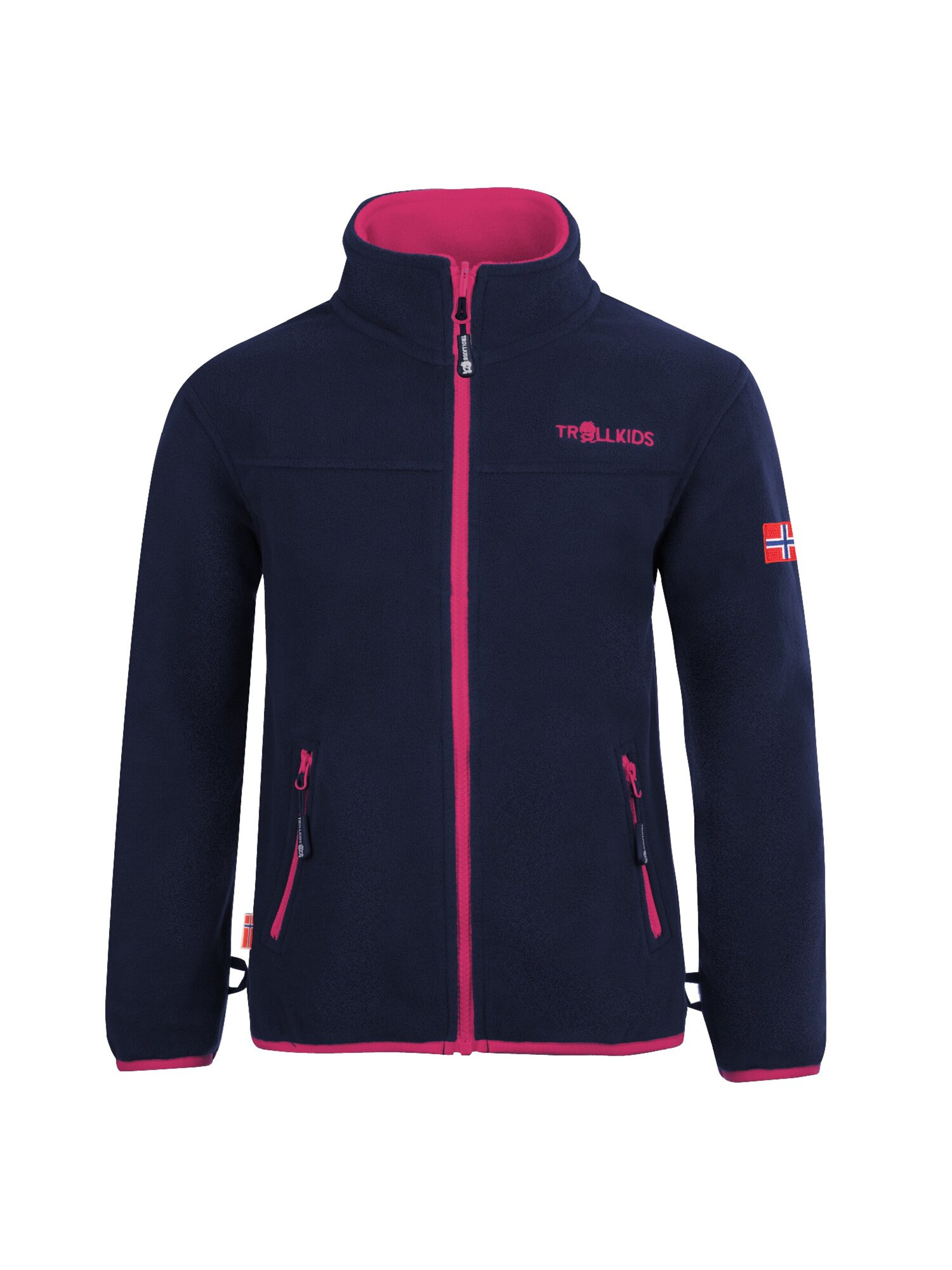 TROLLKIDS Fleecejacke‌‌‌‌‌‌ in Blau: Vorderseite