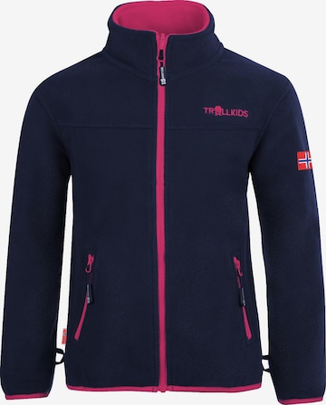 TROLLKIDS Fleecejacke in Blau: Vorderseite