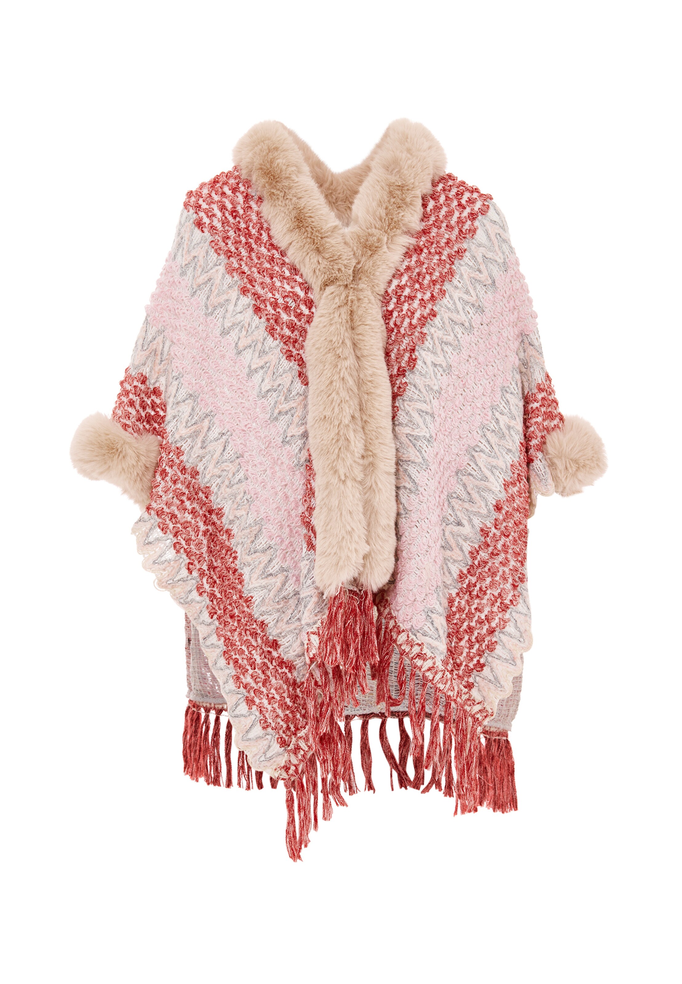 OSHA Cape in Roze: voorkant