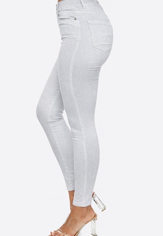 Elara Skinny Jeans in Grijs