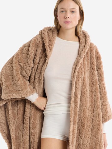 ETAM Badeponcho 'Mund' in Beige