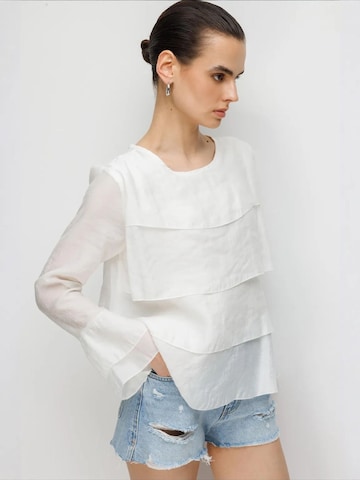 MixRay Blouse 'Blusen' in Wit