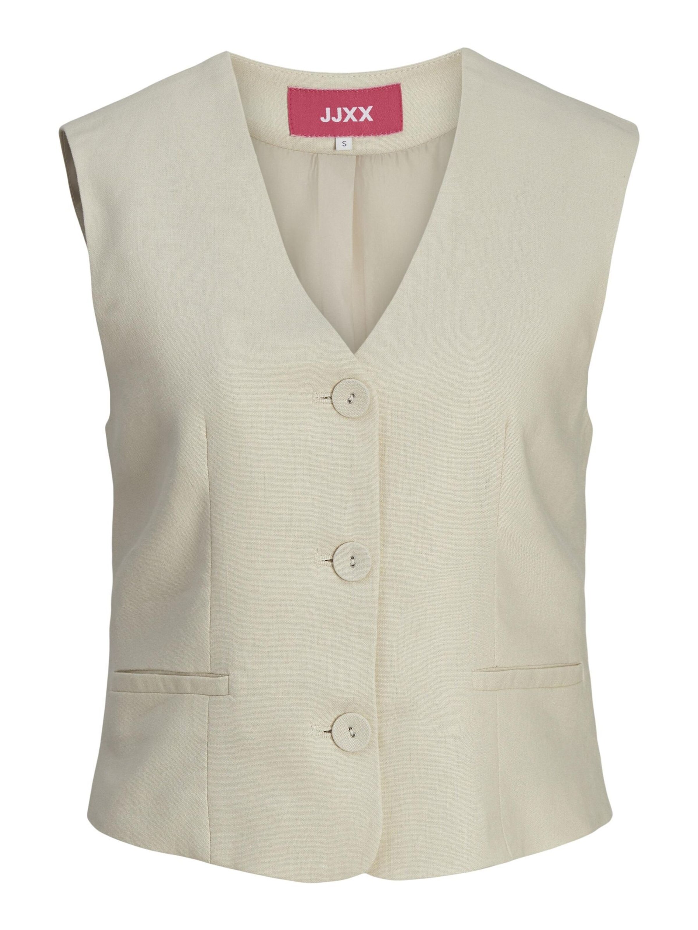 JJXX Vest in White: front