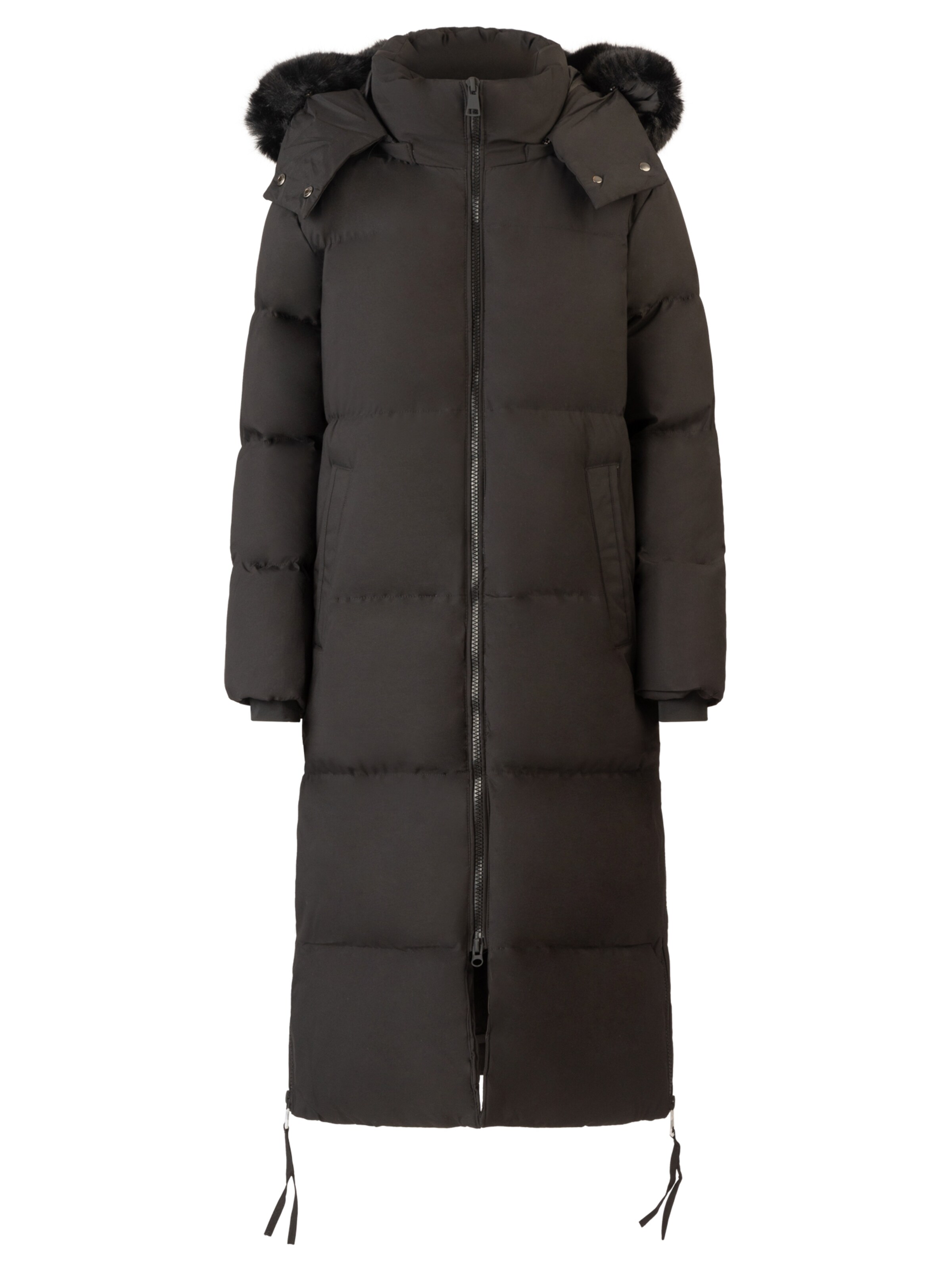 APART Wintermantel in Schwarz: Vorderseite