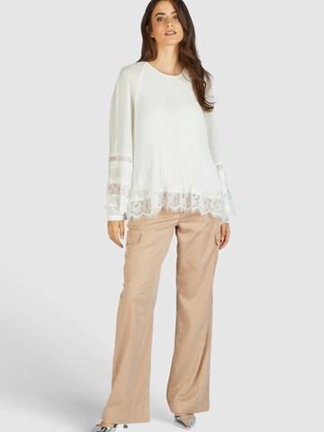 MARC AUREL Blouse in White