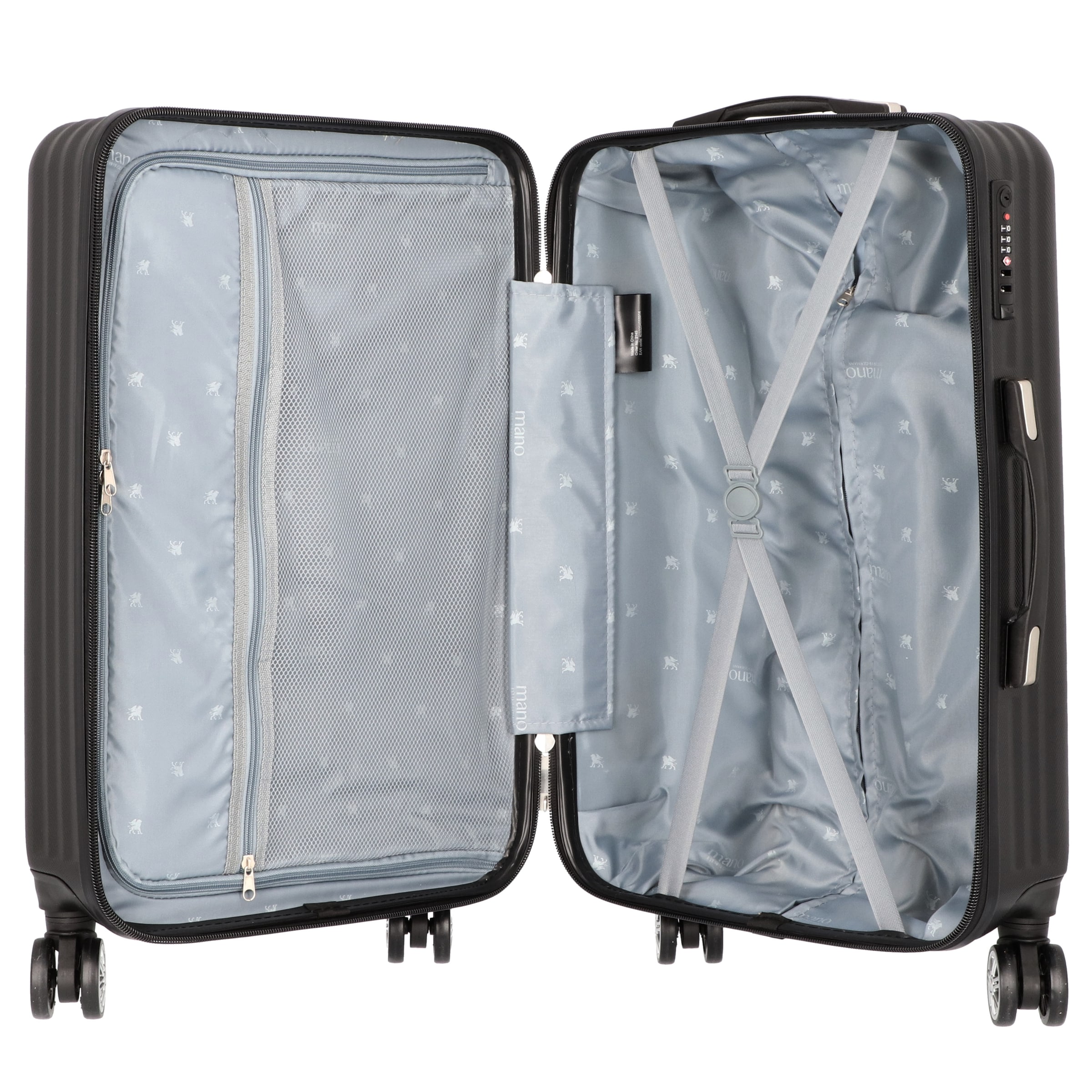 mano Suitcase Set 'Don Carlo' in Black