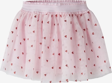 Jupe 'NMFBeross' NAME IT en rose : devant