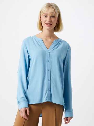 TOM TAILOR Bluse in Blau: front