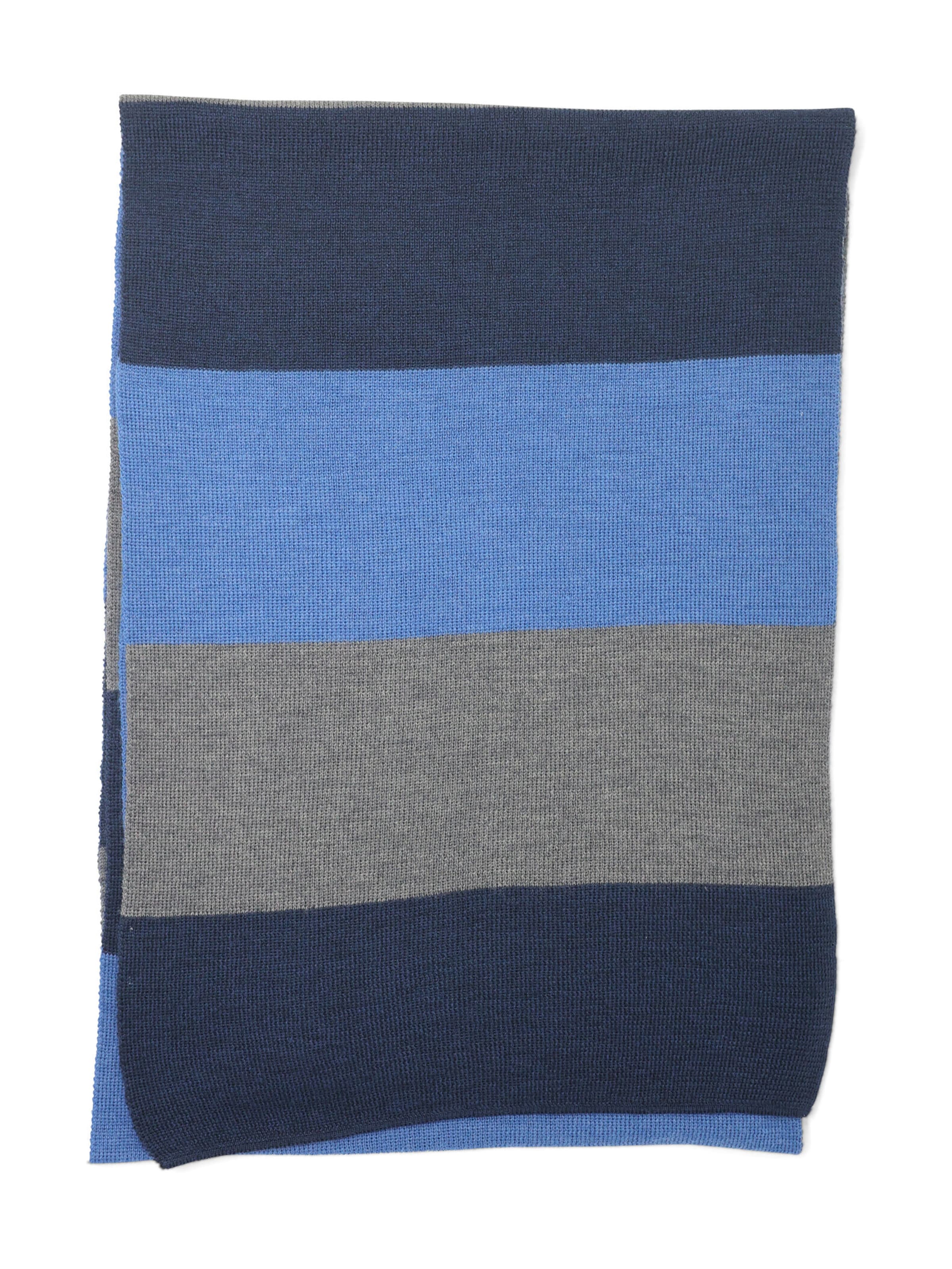 Real Guys Scarf in Blue: front