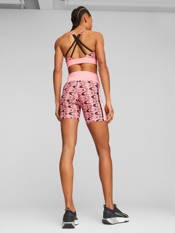 PUMA Skinny Sportshorts in Pink