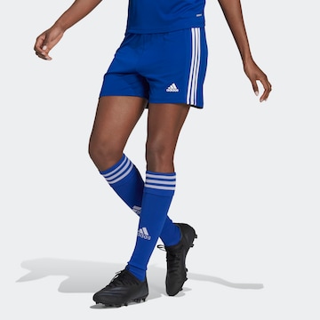 ADIDAS SPORTSWEAR Regular Sportbroek 'Squadra 21' in Blauw: voorkant