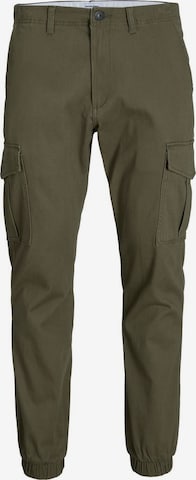 JACK & JONES Cargo Pants 'Marco Joe' in Green: front