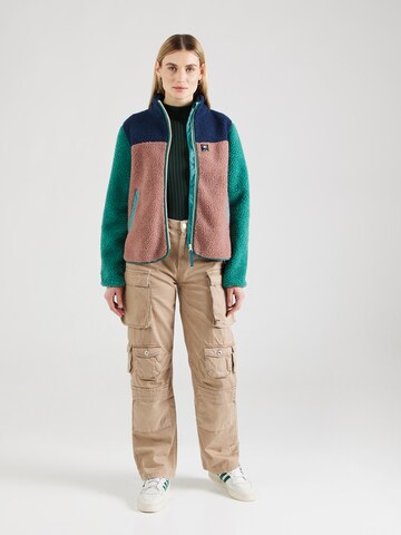 Danefae Fleece jas 'Danebirk' in Bruin