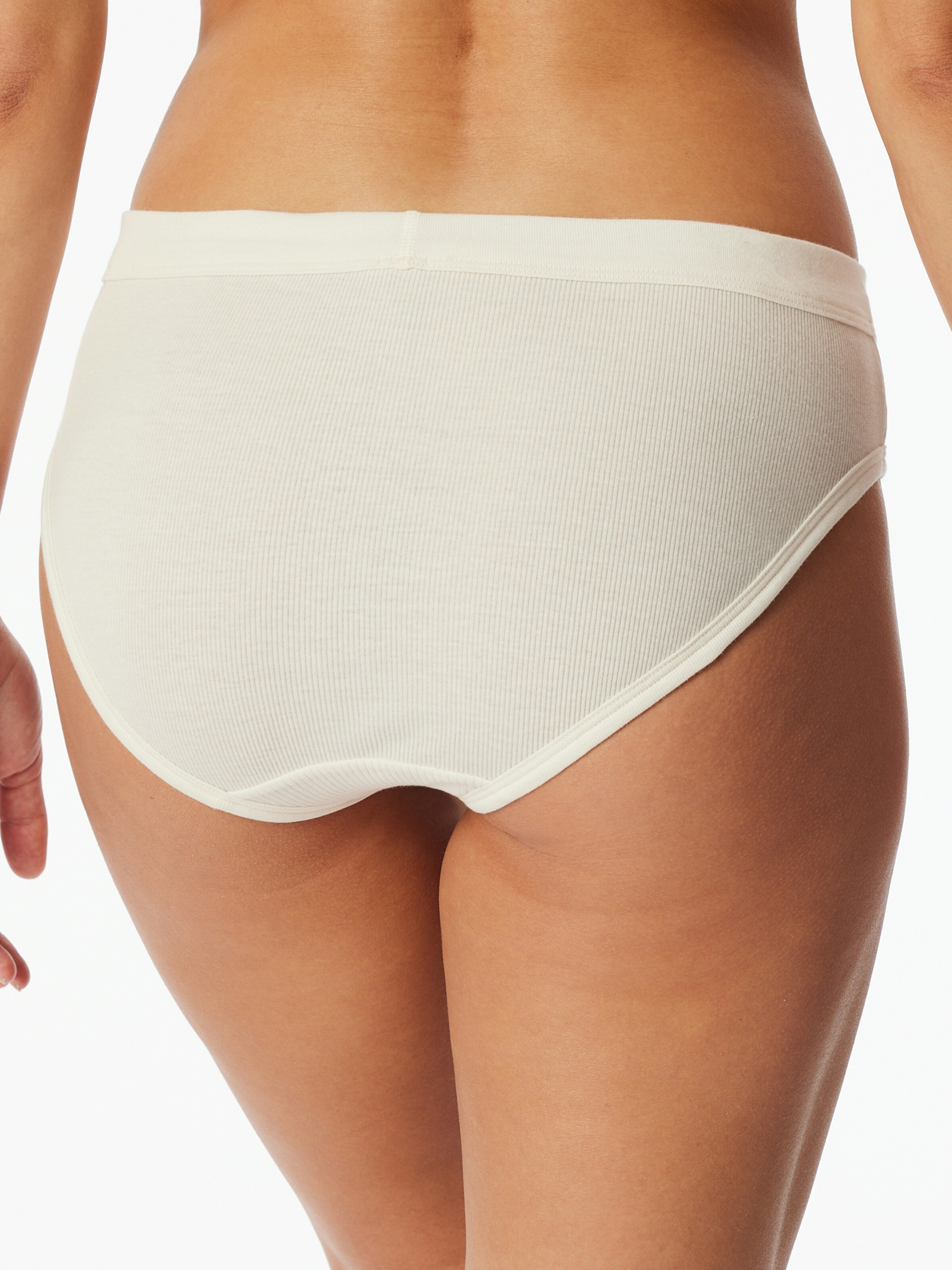 Slip ' Feinripp - Revival Paula ' SCHIESSER en blanc