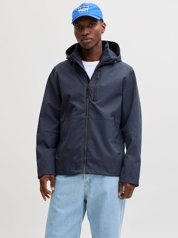 JACK & JONES Tussenjas 'JJEAdam' in Blauw: voorkant