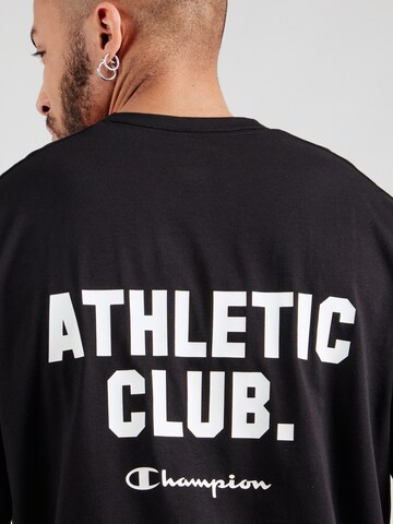 Champion Authentic Athletic Apparel - Camiseta funcional en negro