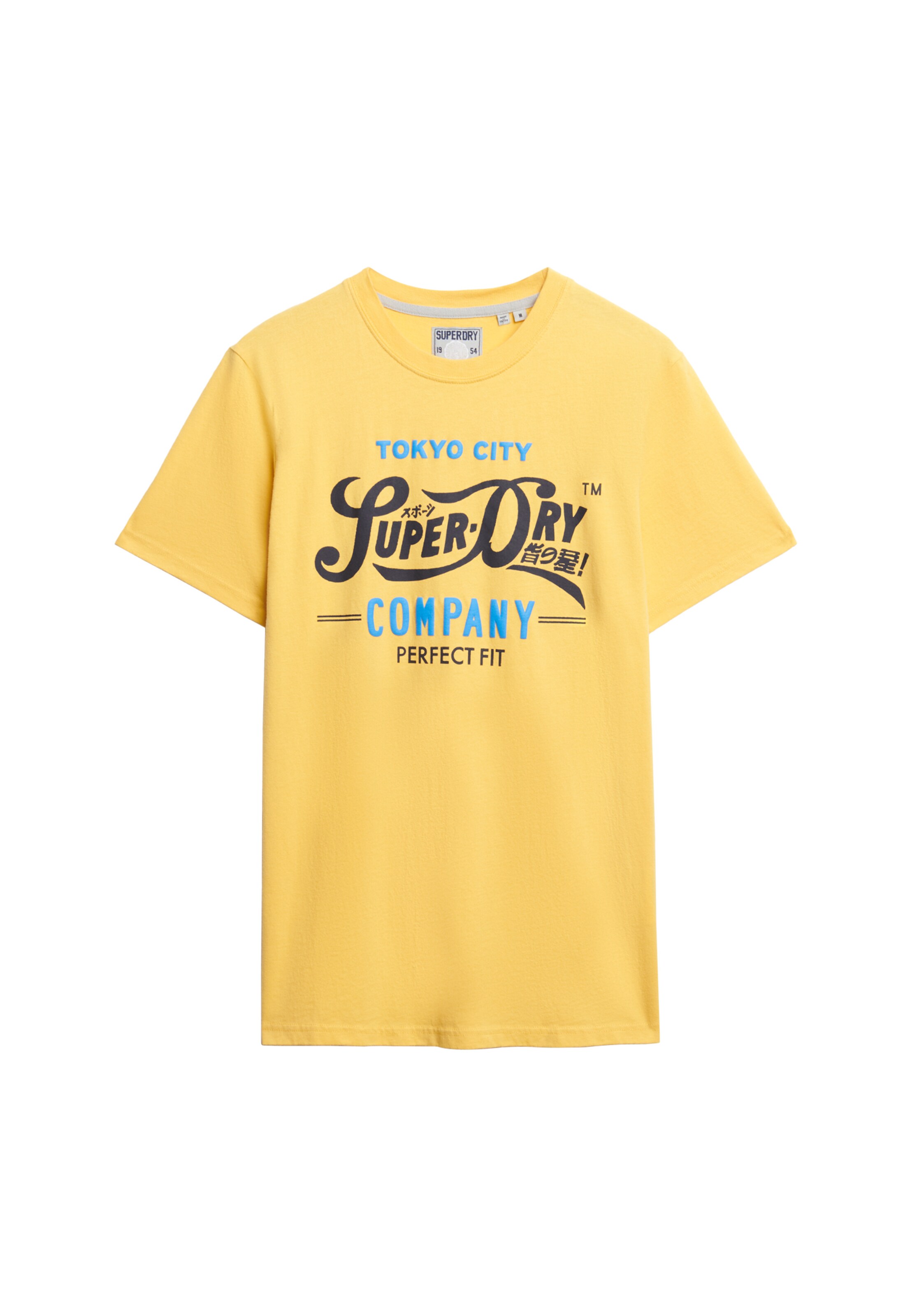 Superdry Shirt in Geel: voorkant