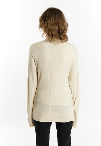 usha BLACK LABEL Gebreid vest 'Nowles' in Beige