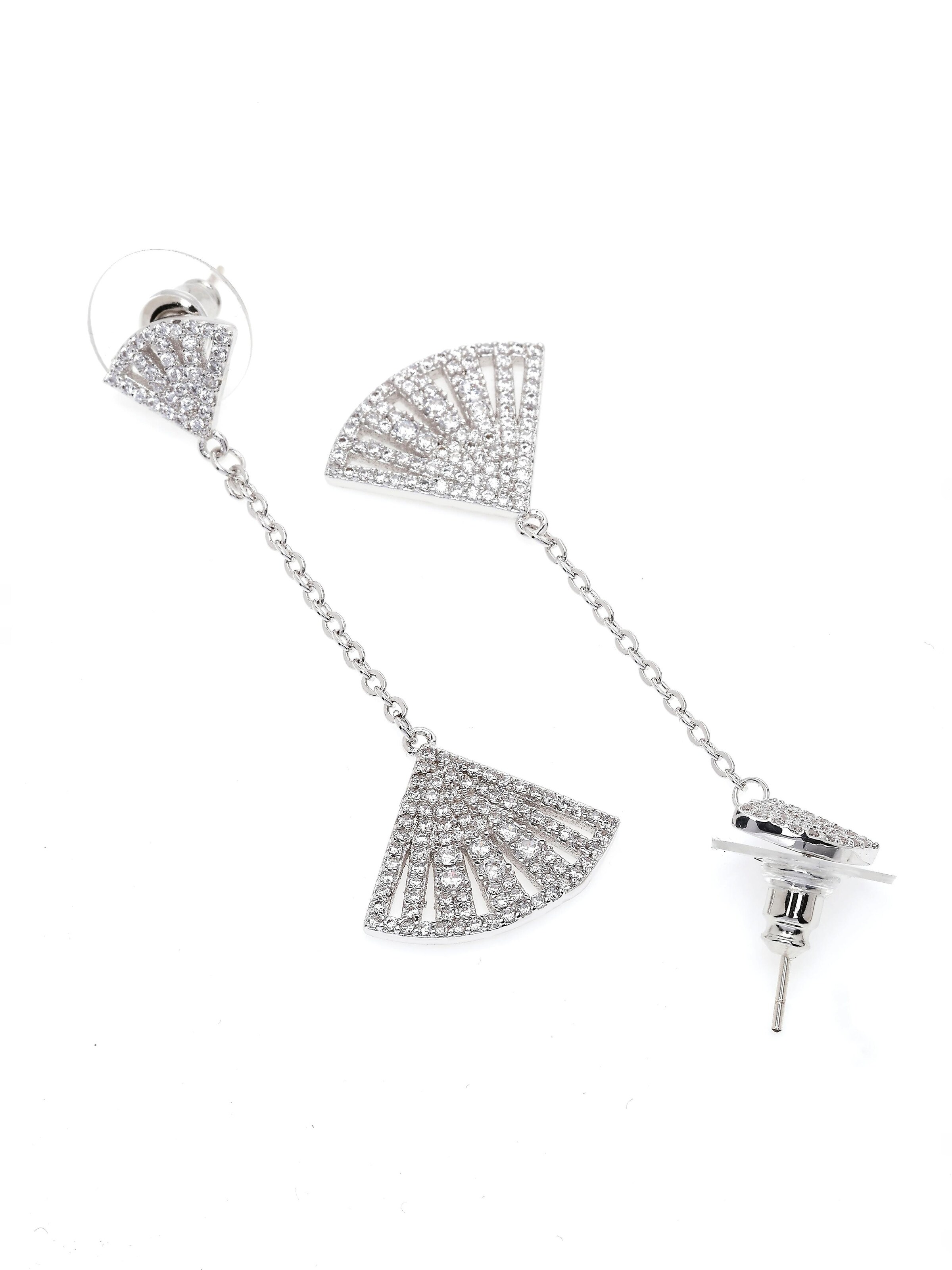 Boucles d'oreilles 'Biancasa' AVANT-GARDE PARIS en argent