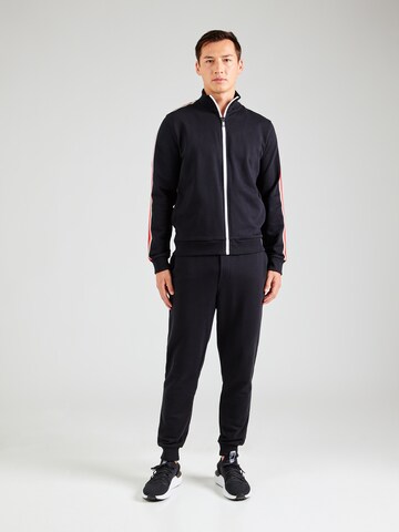JOOP! Joggingpak 'Ian' in Zwart: voorkant
