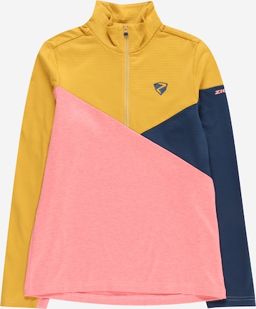 ZIENER Sportsweatshirt 'JESPA' in Pink: predná strana