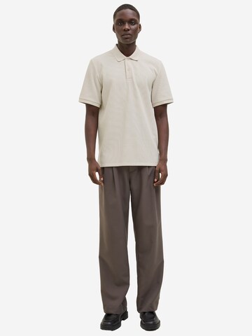 JACK & JONES Shirt 'Austin'‌‌‌‌‌‌‌‌ in Beige