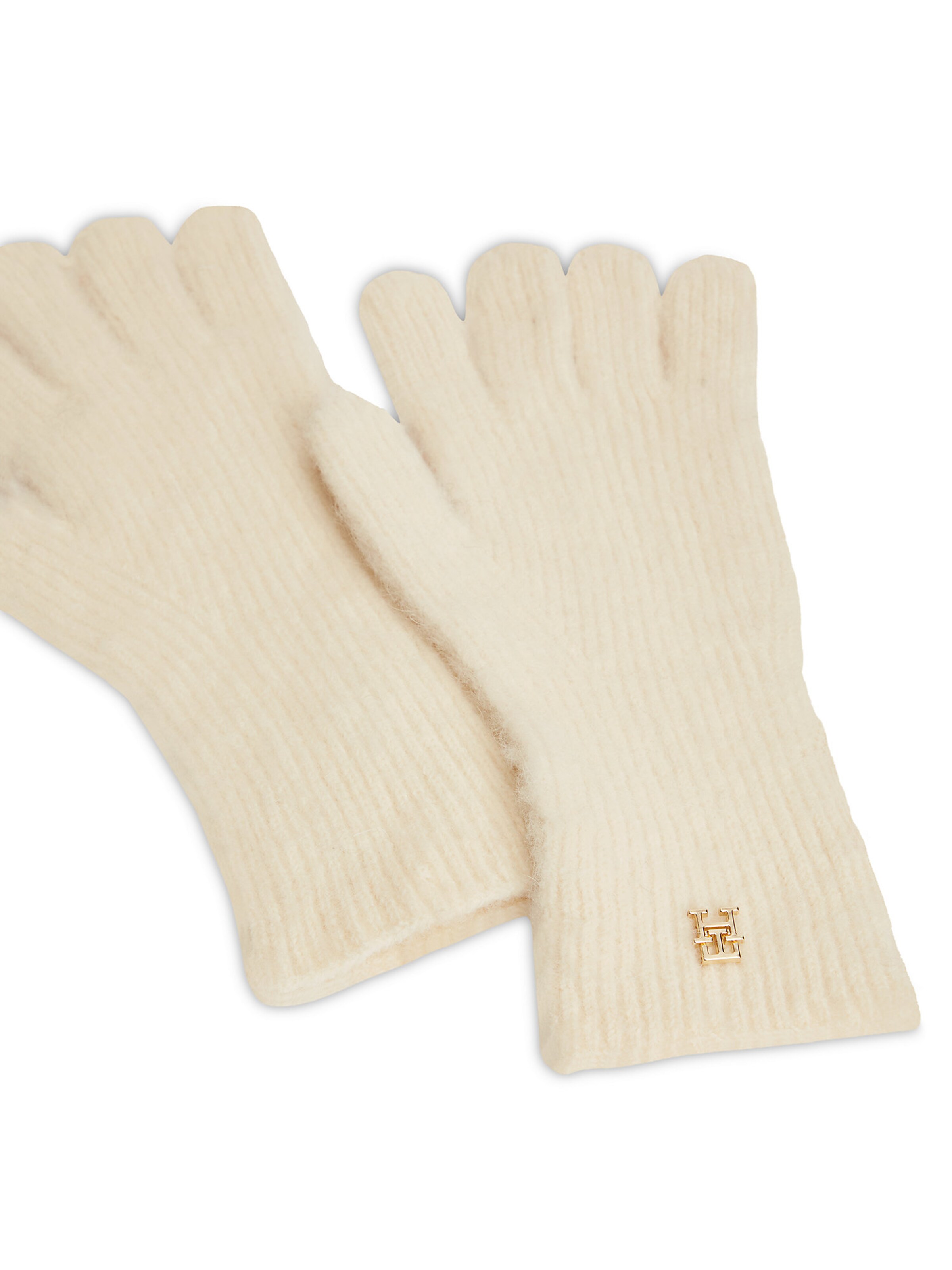 TOMMY HILFIGER Fingerhandschuhe 'Elevated Chic' in Beige