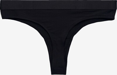 Organic Basics String 'Lite Tanga' in schwarz, Produktansicht