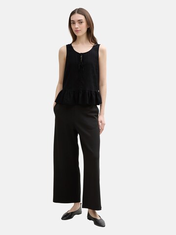 TOM TAILOR DENIM Blouse in Black