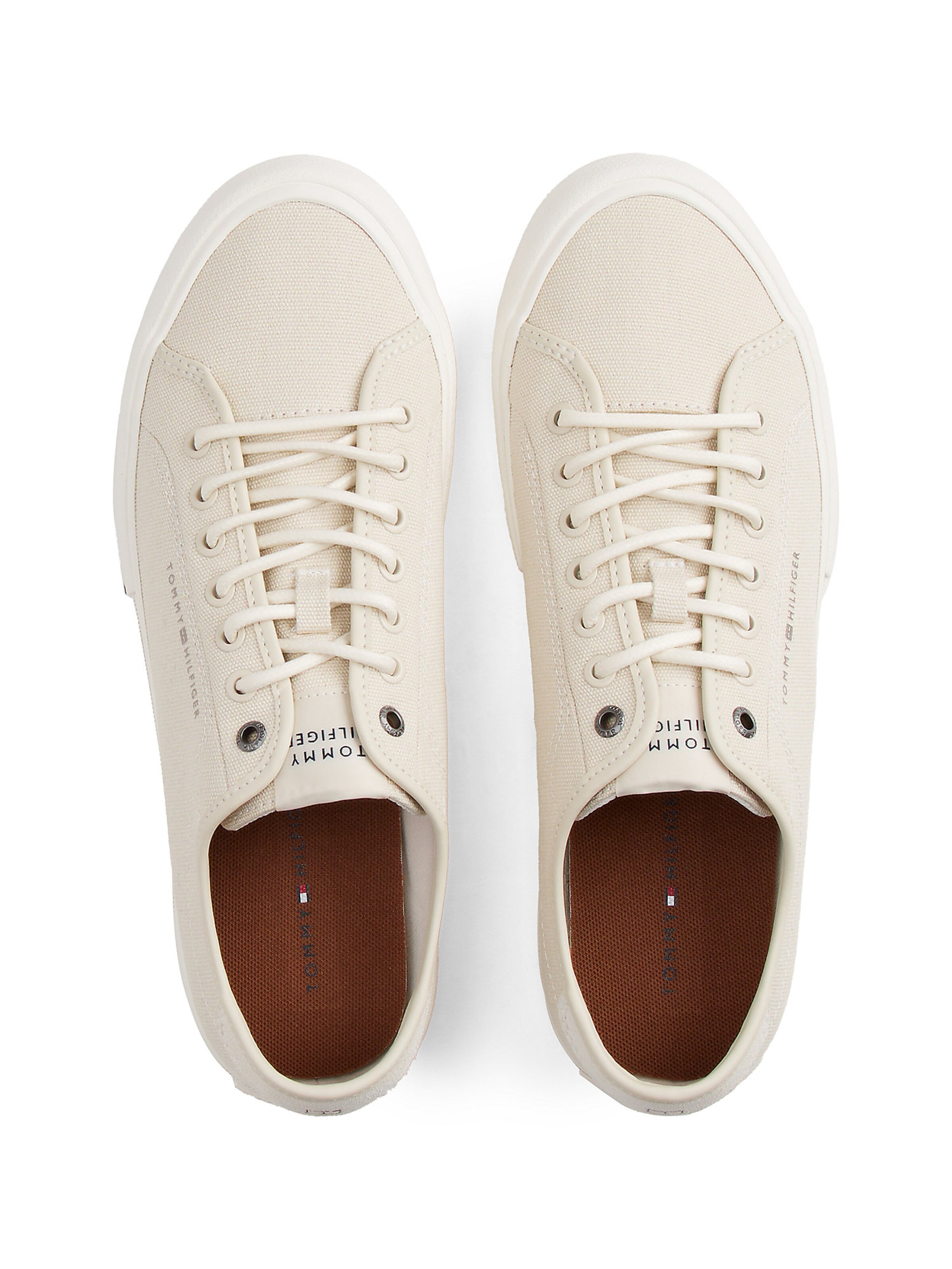 Sneaker low de la TOMMY HILFIGER pe maro