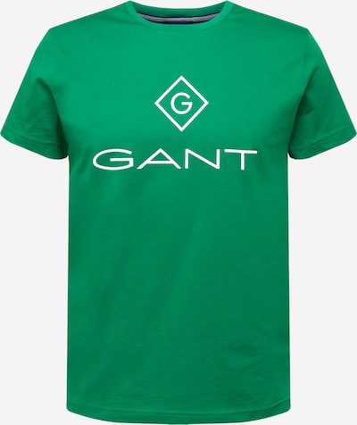 GANT Shirt in de kleur Groen / Wit, Productweergave