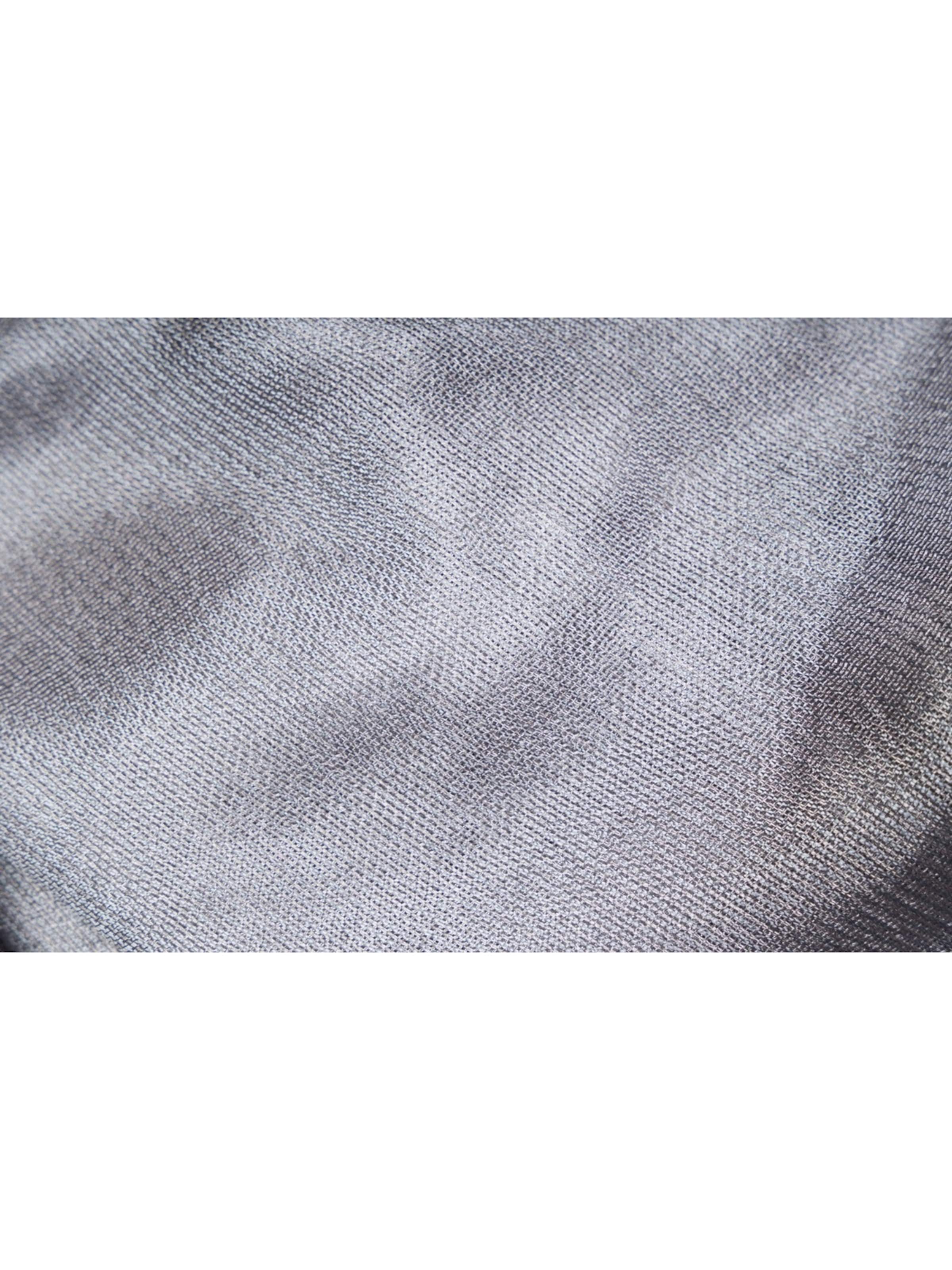 styleBREAKER Schlauchschal 'Seidiger Einfarbiger Loop'‌‌‌‌ in Silber