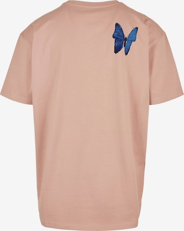 MT Upscale Shirt 'Le Papillon' in Roze
