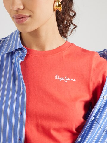 Pepe Jeans T-Shirt 'TOM' in Rot