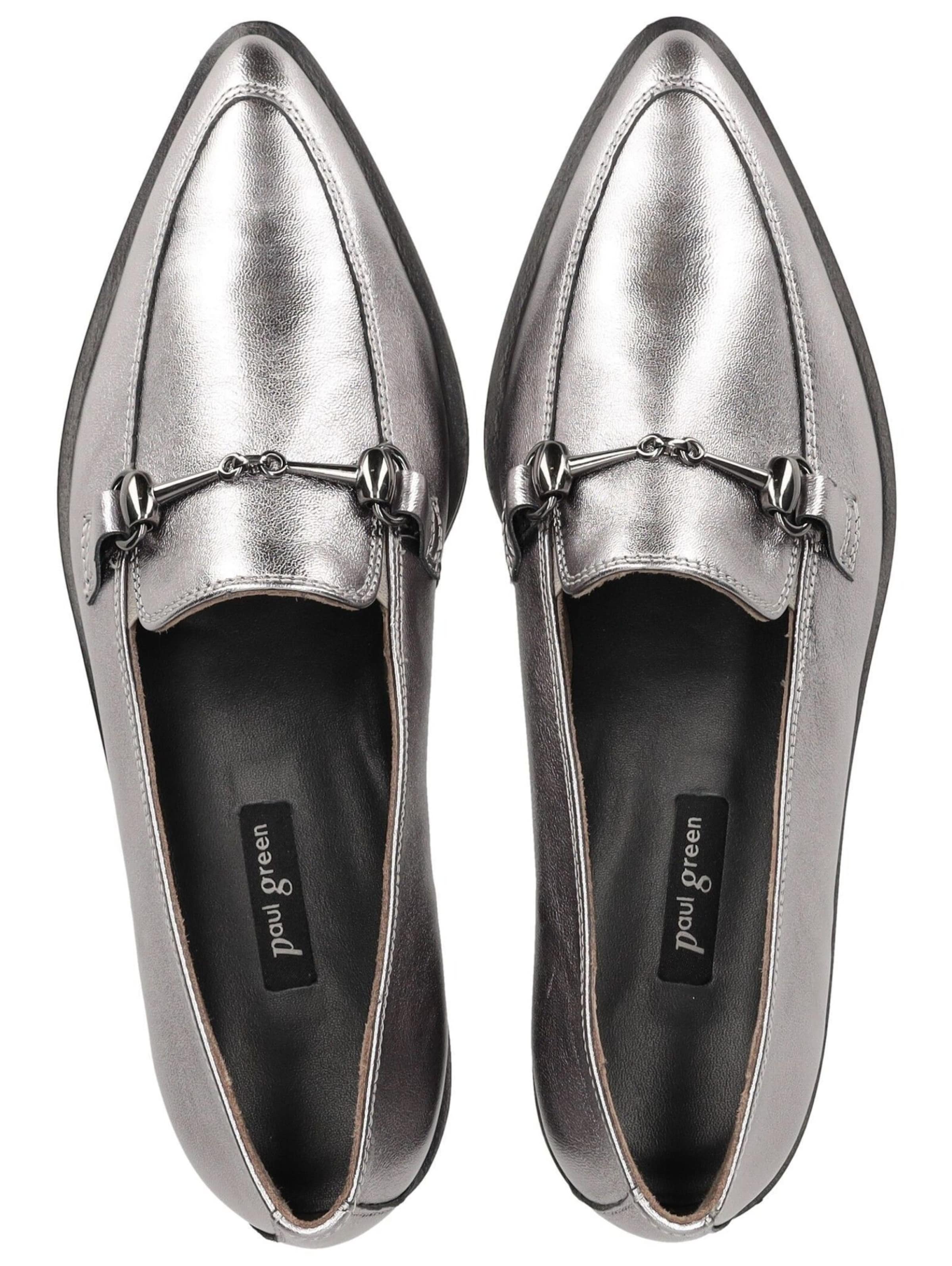 Slipper di Paul Green in argento