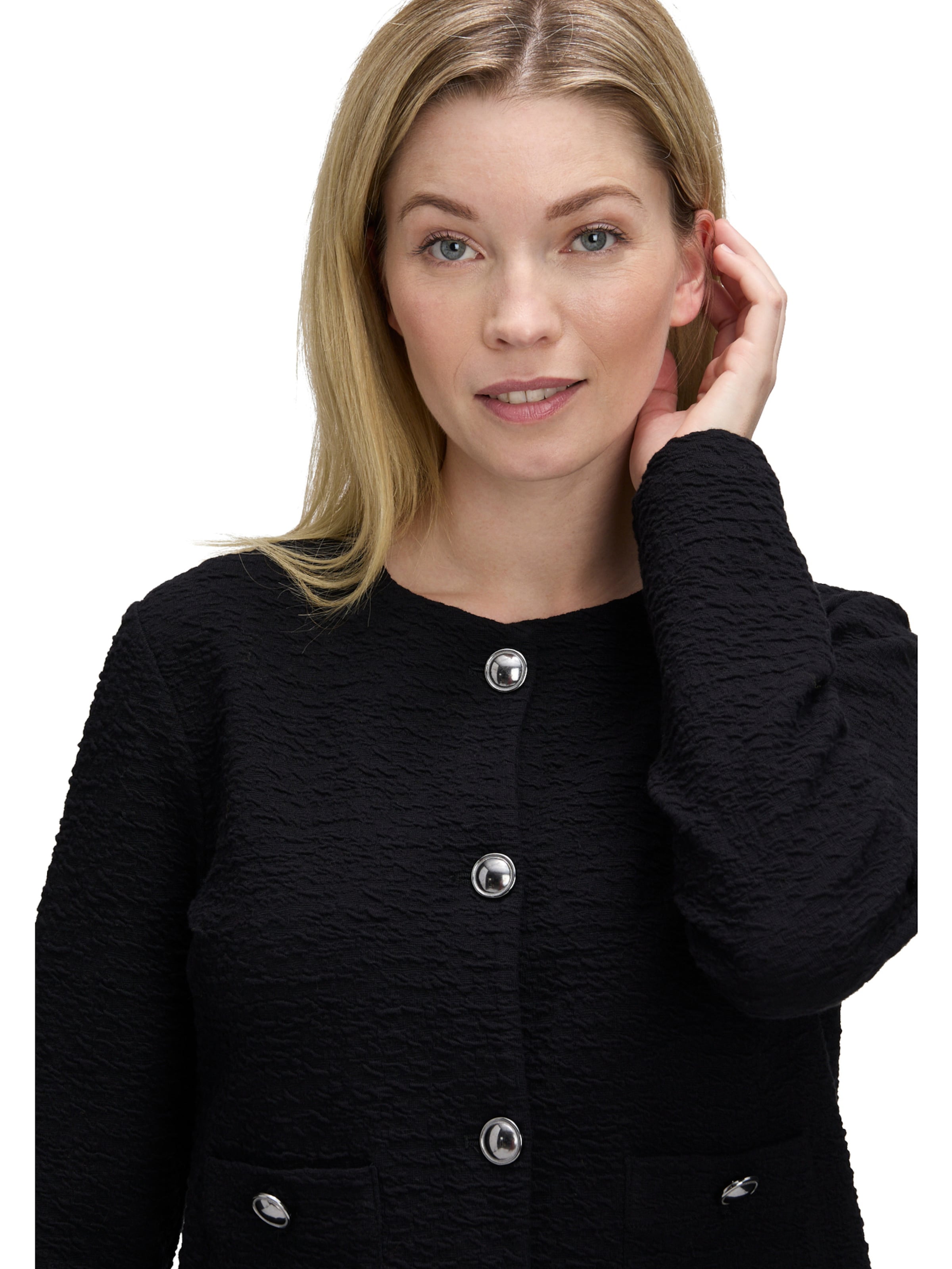Betty Barclay Sweat jacket in Black
