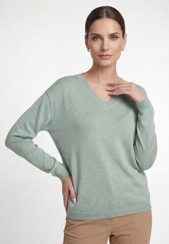 Usha Trui 'Casual' in Groen: voorkant