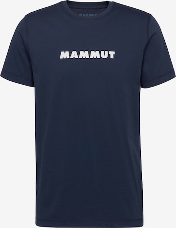 MAMMUT Performance Shirt in Blue: front